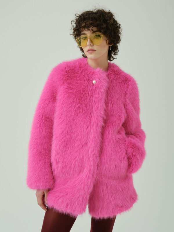 Cappotto Kate - Glossy Pink